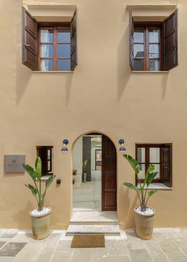 Kamares Boutique Residence Rethymno  Ngoại thất bức ảnh